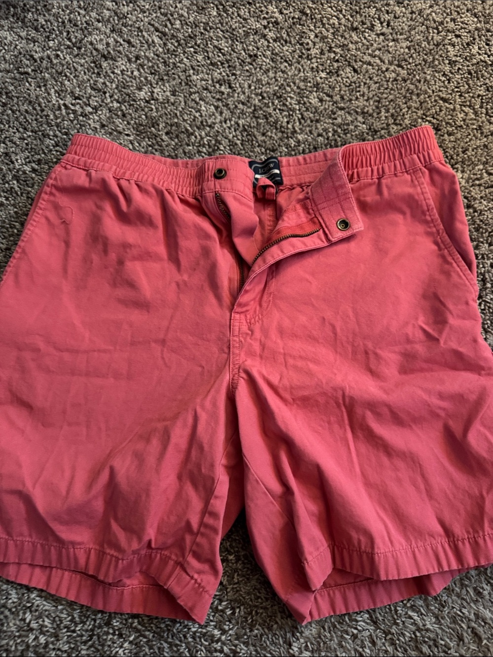 J. Crew Men's Coral Athletic Shorts